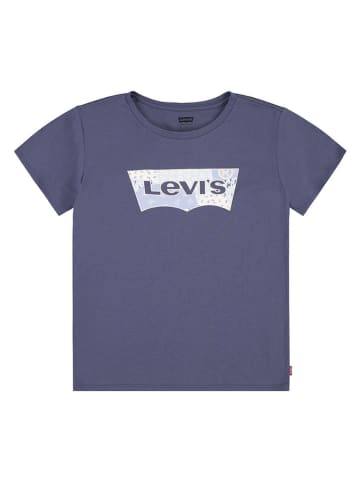 Levi's Kids Koszulka "Bandana" w kolorze niebieskim