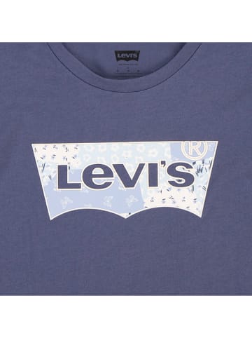 Levi's Kids Koszulka "Bandana" w kolorze niebieskim