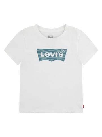 Levi's Kids Koszulka "Zebra" w kolorze biaÅ‚ym