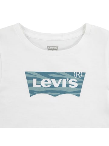 Levi's Kids Koszulka "Zebra" w kolorze biaÅ‚ym