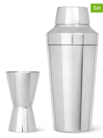Rosendahl 2-delige set zilverkleurig