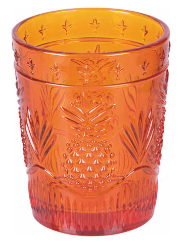 Villa d´Este Szklanki (4 szt.) w kolorze żółto-pomarańczowo-zielonym - 250 ml