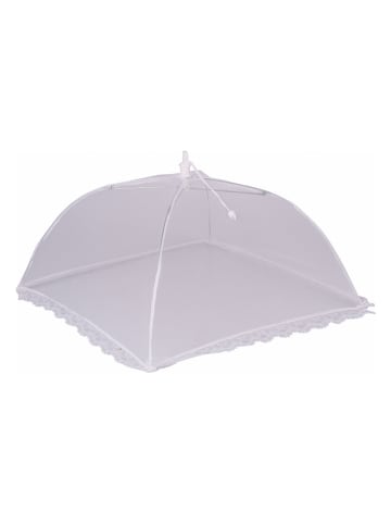 Villa d´Este Vliegennet wit - (B)48 x (H)30 x (D)48 cm