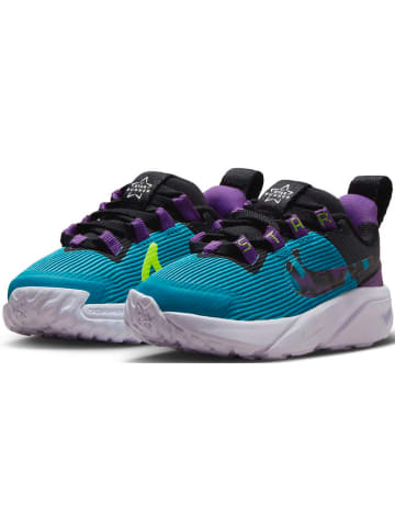 Nike Buty "Star Runner 4" w kolorze niebiesko-fioletowo-czarnym do biegania