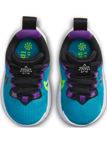 Nike Hardloopschoenen "Star Runner 4" blauw/paars/zwart
