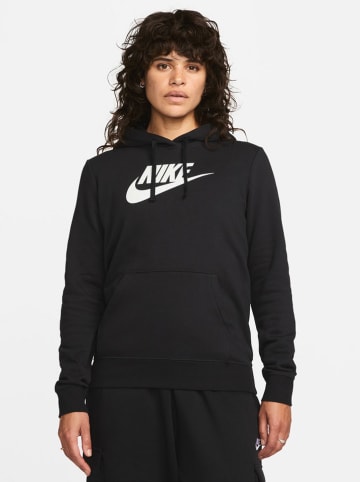 Nike Hoodie in Schwarz/ Weiß