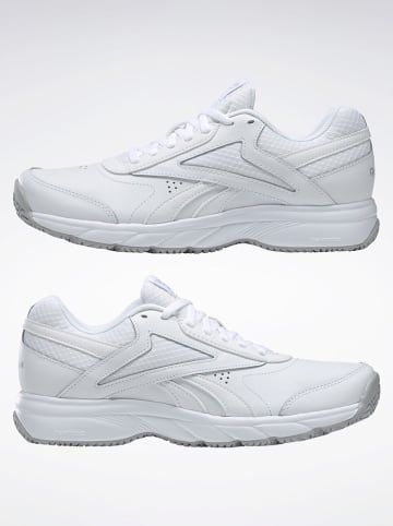 Reebok Skórzane sneakersy "Work N Cushion 4.0" w kolorze białym