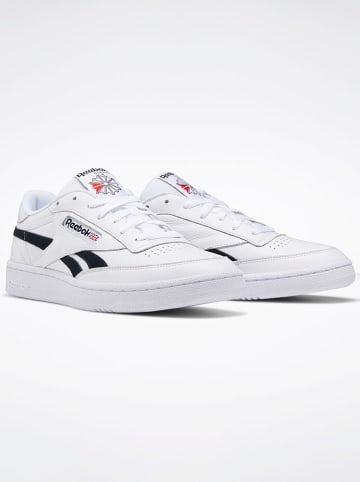 Reebok Skórzane sneakersy "Club C Revenge" w kolorze biało-czarnym