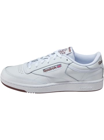 Reebok Leder-Sneakers "Club C 85" in Weiß