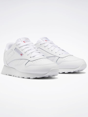 Reebok Leder-Sneakers "Classic" in Weiß
