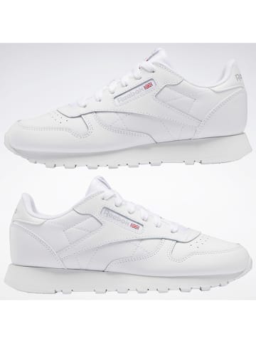 Reebok Leder-Sneakers "Classic" in Weiß
