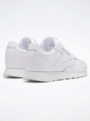 Reebok Leder-Sneakers "Classic" in Weiß