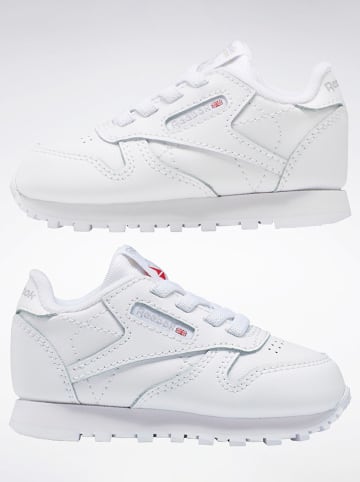 Reebok Leder-Sneakers "Classic" in Weiß