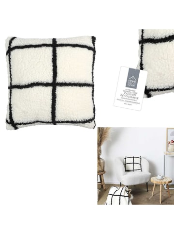 THE HOME DECO FACTORY Poduszka w kolorze kremowym - 40 x 40 cm