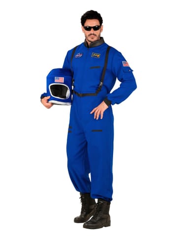 Carnival Party Kostuumpak "Astronaut" blauw