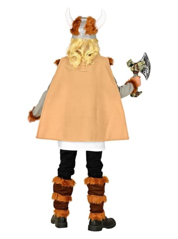 Carnival Party 6-delig kostuum "Viking" bruin