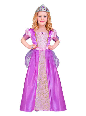 Carnival Party 2-delig kostuum "Prinses" violet