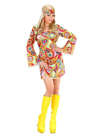 Carnival Party Sukienka kostiumowa "Hippie" ze wzorem