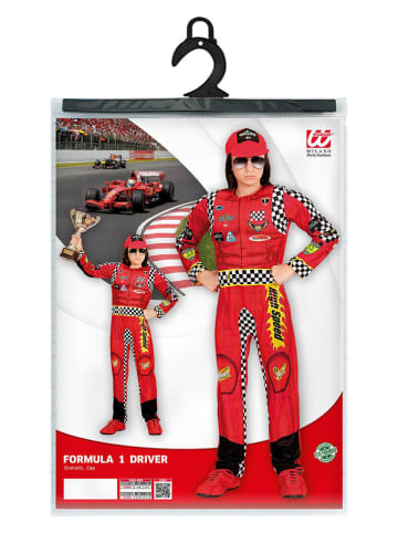 Carnival Party Kombinezon kostiumowym "Formula 1" w kolorze czerwonym