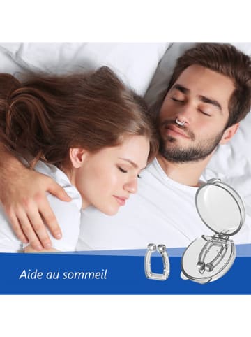 Onamaste Anti-Schnarch-Nasenklammer in Transparent