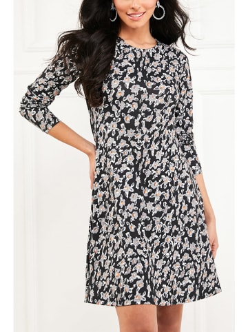 Milan Kiss Kleid in Schwarz/ Lila