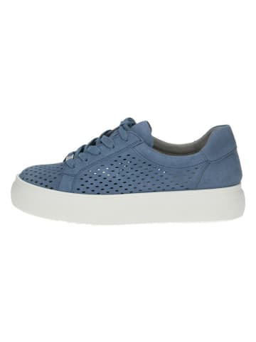 Caprice Leder-Sneakers in Blau