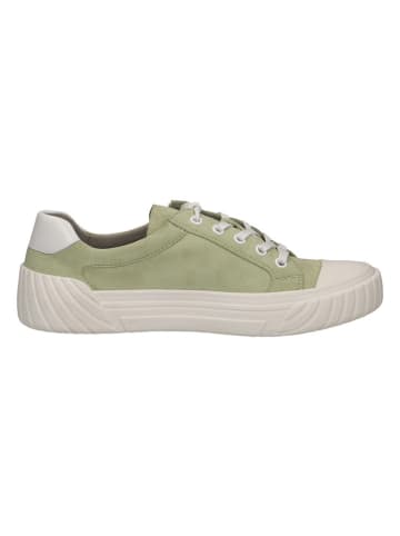 Caprice Leren sneakers groen