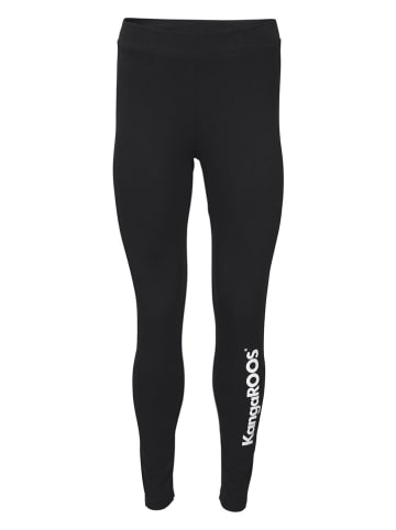 Kangaroos Funktionsleggings in Schwarz