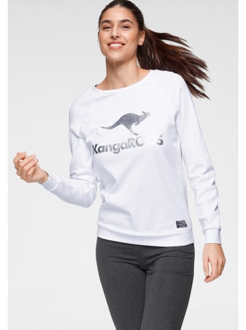Kangaroos Sweatshirt in Weiß