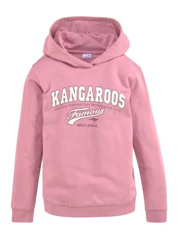 Kangaroos Trainingsanzug in Rosa