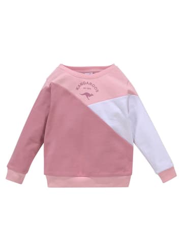 Kangaroos Sweatshirt in Rosa