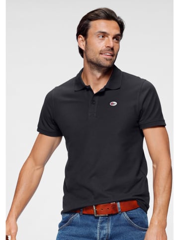 Kangaroos Poloshirt in Schwarz