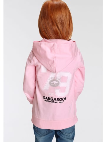 Kangaroos Hoodie in Rosa