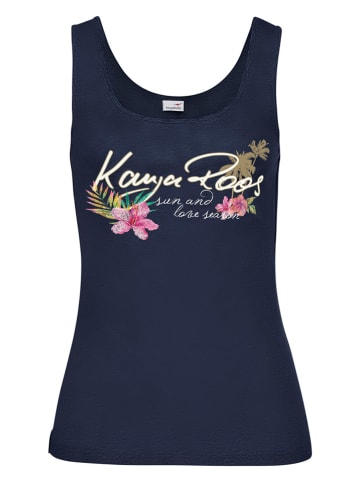 Kangaroos Top in Dunkelblau