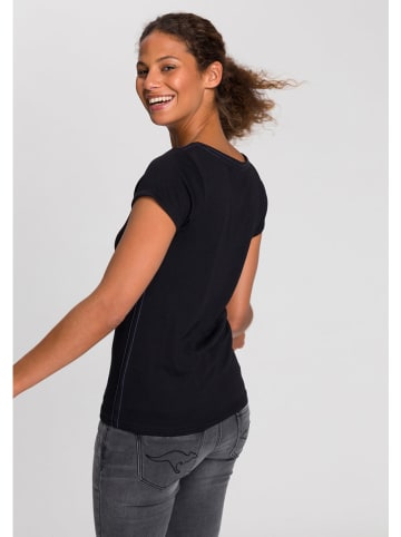 Kangaroos Shirt in Schwarz
