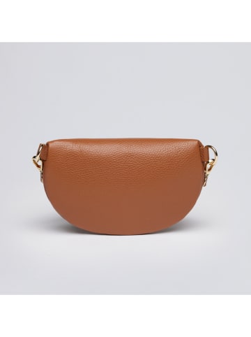 CXL by Christian Lacroix Leder-Brustbeutel in Hellbraun - (B)23 x (H)13 x (T)6 cm