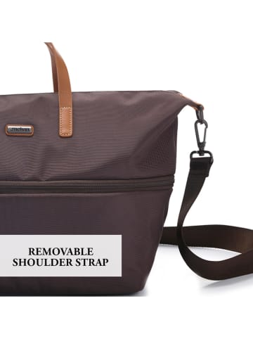 CXL by Christian Lacroix Shopper bag w kolorze brązowym - 50 x 43 x 20 cm