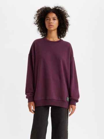 Levi´s Sweatshirt "Graphic Prism" pruimkleurig