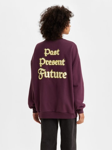 Levi´s Sweatshirt "Graphic Prism" in Pflaume