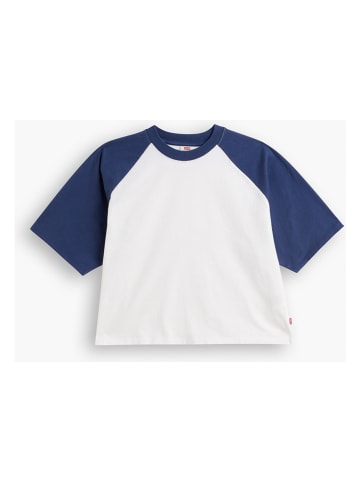 Levi´s Shirt wit/donkerblauw