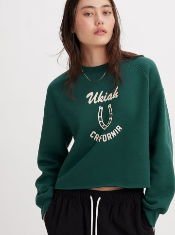 Levi´s Sweatshirt "Graphic Campout" groen