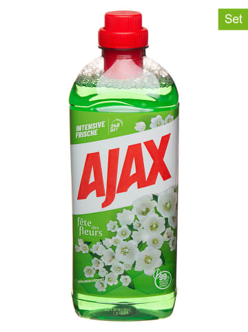 Ajax 6er-Set: Allzweckreiniger "Frühlingsblumen", 6x 1, l