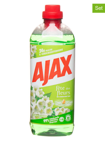 Ajax 6er-Set: Allzweckreiniger "Frühlingsblumen", je 1 l