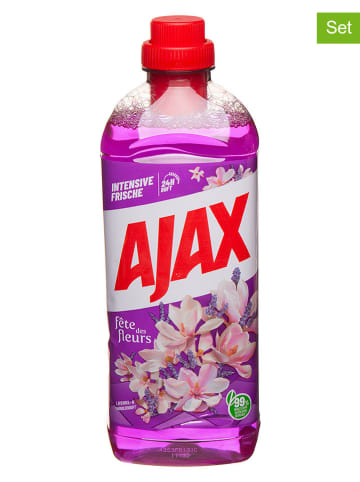 Ajax 6er-Set: Allzweckreiniger "Lavendel & Magnolie", 6x 1, l