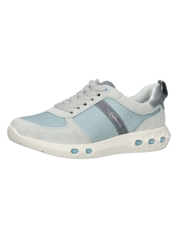 Ara Shoes Sneakers lichtblauw/zilverkleurig