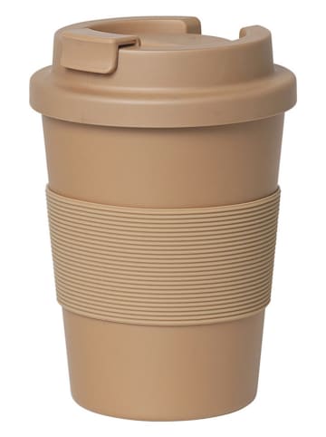 FABELAB Becher "Coffee to go" in Hellbraun - 350 ml