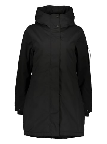 Killtec Wintermantel in Schwarz