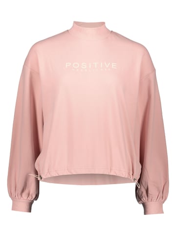 Herrlicher Sweatshirt in Rosa