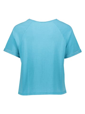 Herrlicher Sweatshirt turquoise
