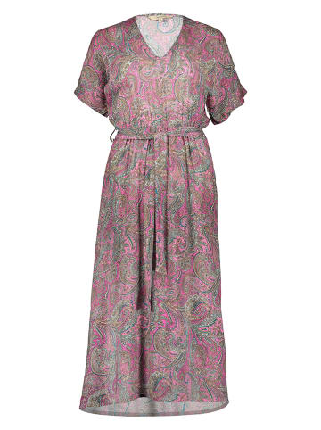 Herrlicher Kleid in Pink/ Grün